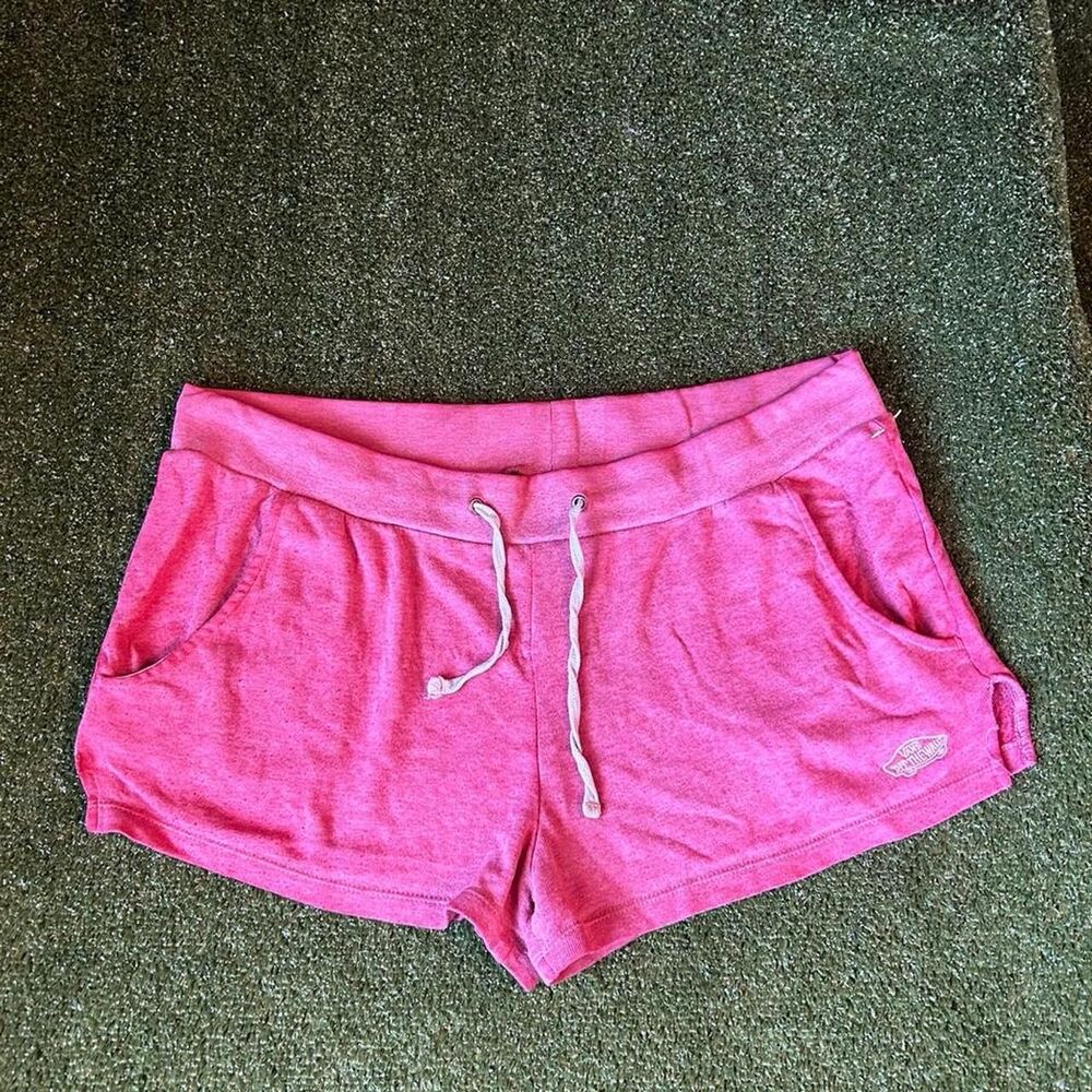 Vans Women's Pink and Red Shorts